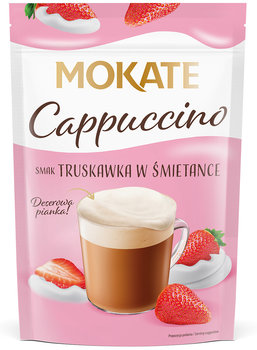 Cappuccino Mokate o smaku Truskawki ze Śmietanką 110 g - Mokate