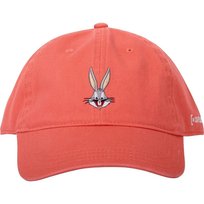 Capslab Czapka Z Daszkiem Unisex Dla Dorosłych Freegun Bugs Bunny Looney Tunes (OS / Łososiowy) capslab