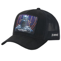 Capslab Marvel Black Panther Cap CL-MAR7-1-PCT-BPA, Mężczyzna, Czapka z daszkiem, Czarny capslab
