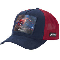 Capslab Marvel Black Panther Cap CL-MAR7-1-PCT-SPI, Mężczyzna, Czapka z daszkiem, Czerwony capslab