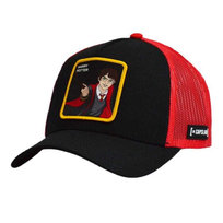 Capslab Męska Czapka Z Daszkiem Harry Potter Trucker Cap (OS / Czarny) capslab