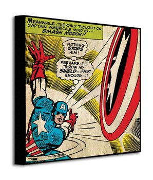 Captain America SHIELD - obraz na płótnie - Pyramid Posters