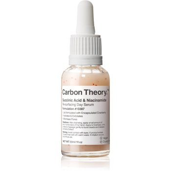 Carbon Theory Succinic Acid & Niacinamide serum odnawiające do twarzy do skóry problemowej 30 ml - Carbon Theory