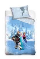 Carbotex, Frozen, Kraina Lodu komplet pościeli bawełnianej 100x135 + 40x60