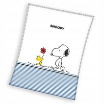 Carbotex, Koc Polarowy Polar SNOOPY 130x170cm, PEANUTS
