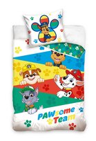 Carbotex, Komplet pościeli bawełnianiej 100X135 + 40X60, Psi Patrol, Paw Patrol
