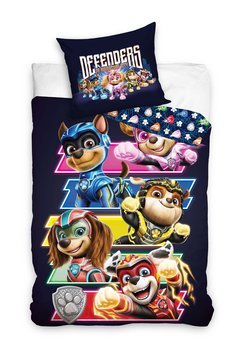 Carbotex, Komplet pościeli bawełnianiej 140X200 + 70X90, Psi Patrol, Paw Patrol - Carbotex