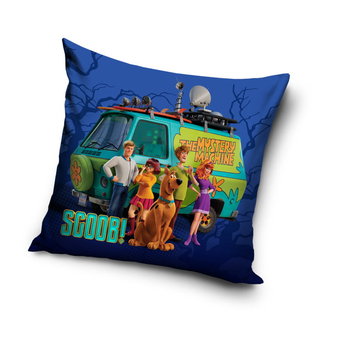 Carbotex, Poszewka na poduszkę jasiek, Scooby Doo, 40x40 cm - Carbotex