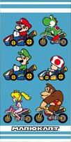 Carbotex, ręcznik kąpielowy 70x140cm, Super Mario