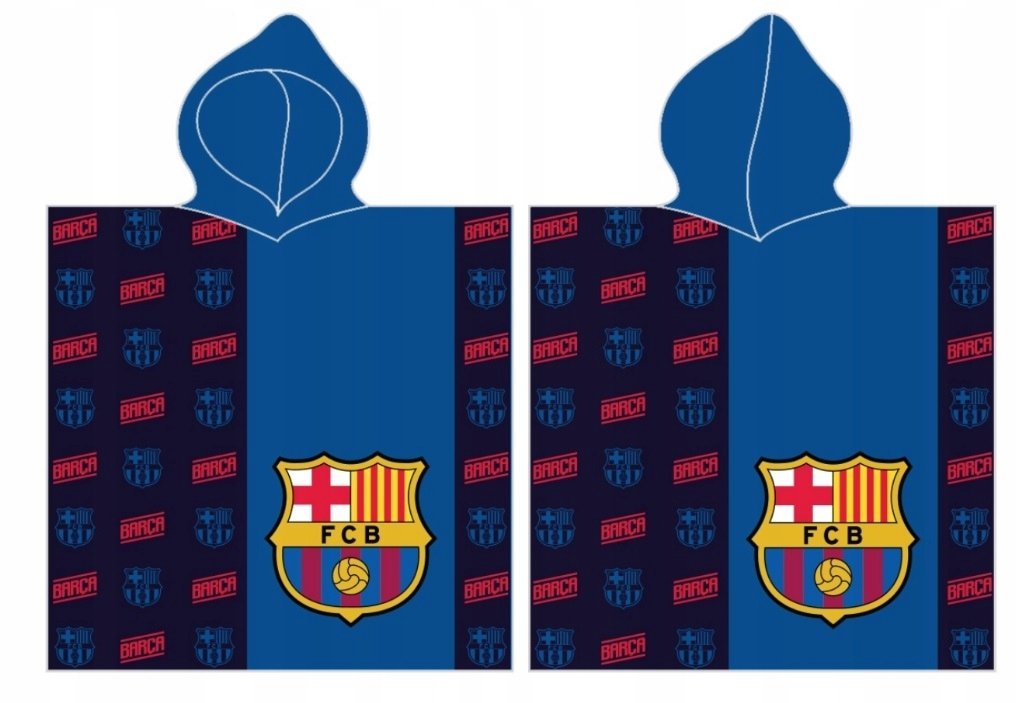 Zdjęcia - Ręcznik Carbotex,  Poncho 60x120 FC Barcelona