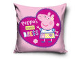 Carbotex, Świnka Peppa, Poszewka na poduszkę, 40x40 cm - Carbotex