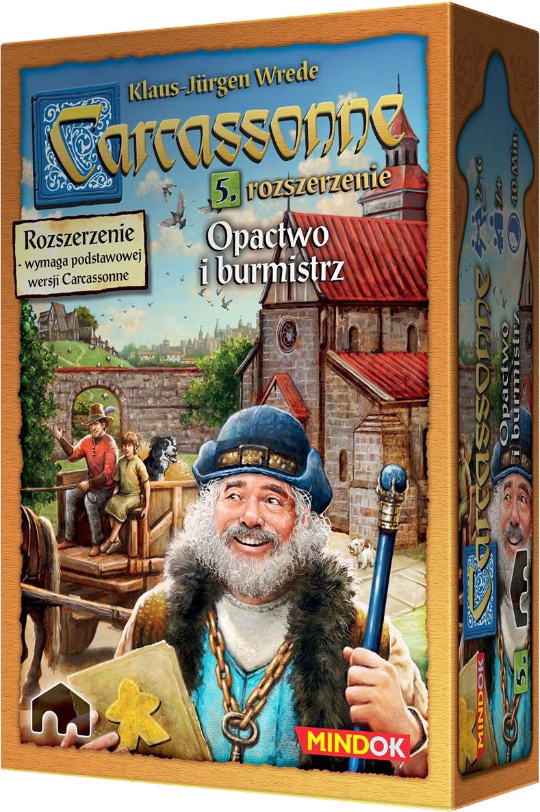 Carcassonne : Opactwo i burmistrz, dodatek do gry, Edycja 2.0, Bard