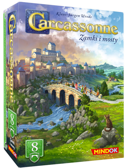 Carcassonne Pl 3 Ed. 8. Zamki I Mosty, gra planszowa