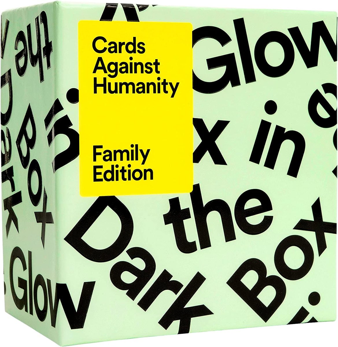 Zdjęcia - Gra planszowa Glow Cards Against Humanity: Family Edition,  in the Dark Box (Rozszerzenie 