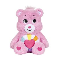Care Bears – Basic Fun Hopeful Heart Bear 35 cm, średni, pluszowy, kolekcjonerska przytulanka z sercem, prezent dla dzieci od 4 lat, idealna dla dziewcząt i chłopców Basic Fun