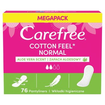 Carefree, Aloe, Wkładki higieniczne, 76 szt. - Carefree