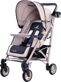 Caretero, Sonata, Wózek spacerowy, Beige - Caretero
