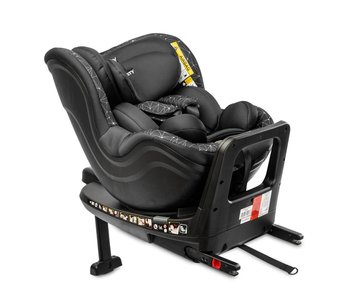 Caretero, Twisty, Fotelik obrotowy, 0-18 kg, Black - Caretero