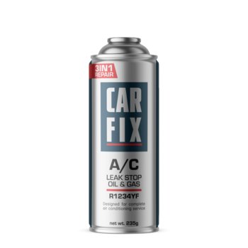 CARFIX 3w1 - GAZ DO NABIJANIA KLIMATYZACJI R1234YF CZYNNIK CHŁODNICZY R1234YF - CarFix