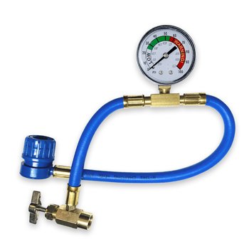 CARFIX - PRZEWÓD Z MANOMETREM DO NAPEŁNIANIA CZYNNIKA GAZU DO KLIMATYZACJI - CarFix