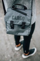 Cargo By Owee, Mini torba na ramię, Classic, szara CARGO BY OWEE