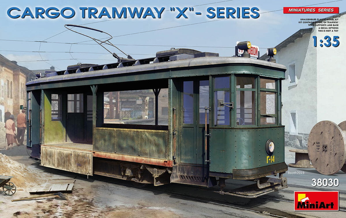 Фото - Збірна модель MiniArt Cargo Tramway X-series 1:35  38030 
