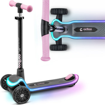 Cariboo, hulajnoga dla dzieci Cariboo LEDstar (różowa) - Inna marka