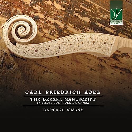 Carl Friedrich Abel The Drexel Manuscript (29 Pieces For Viola