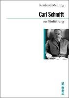 Carl Schmitt zur Einführung Mehring Reinhard