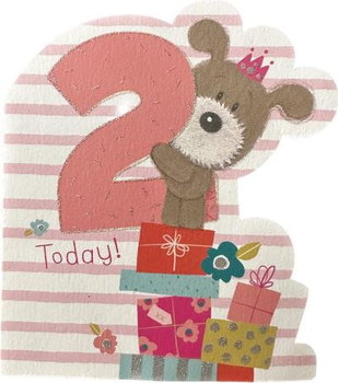 Carlton Cards- Kartka urodzinowa '2 Today!' - Inna marka