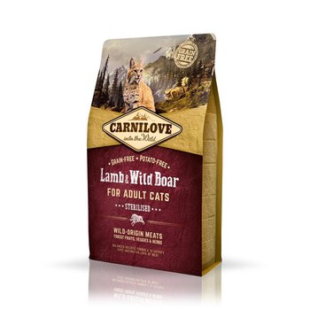 Carnilove Cat Lamb &amp; Wild Boar Sterilised  0,4kg - Carnilove