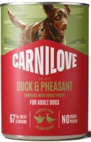 CARNILOVE Dog Duck Pheasant 400g