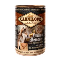 Carnilove Dog Wild Meat Venison & Reindeer Adult - dzik i renifer puszka 400g