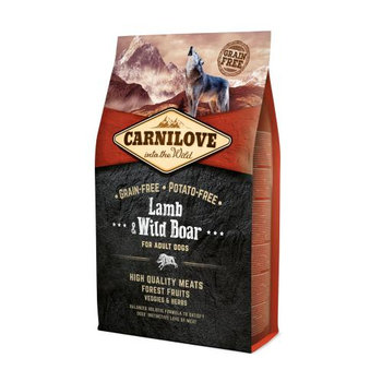 Carnilove Lamb & Wild Boar For Adult - Sucha Karma Dla Psa 4Kg - Carnilove