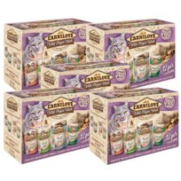 Carnilove mokra karma dla kota Cat Pouch MULTIPACK 60x85g