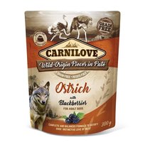 Carnilove Ostrich with Blackberries 300g karma mokra dla psa