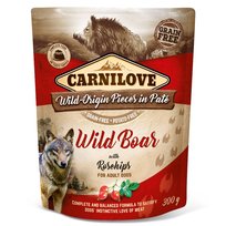 Carnilove Wild Boar with Rosehip 300g karma mokra dla psa