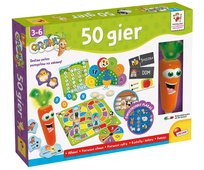 Carotina 50 gier, zestaw gier, Lisciani