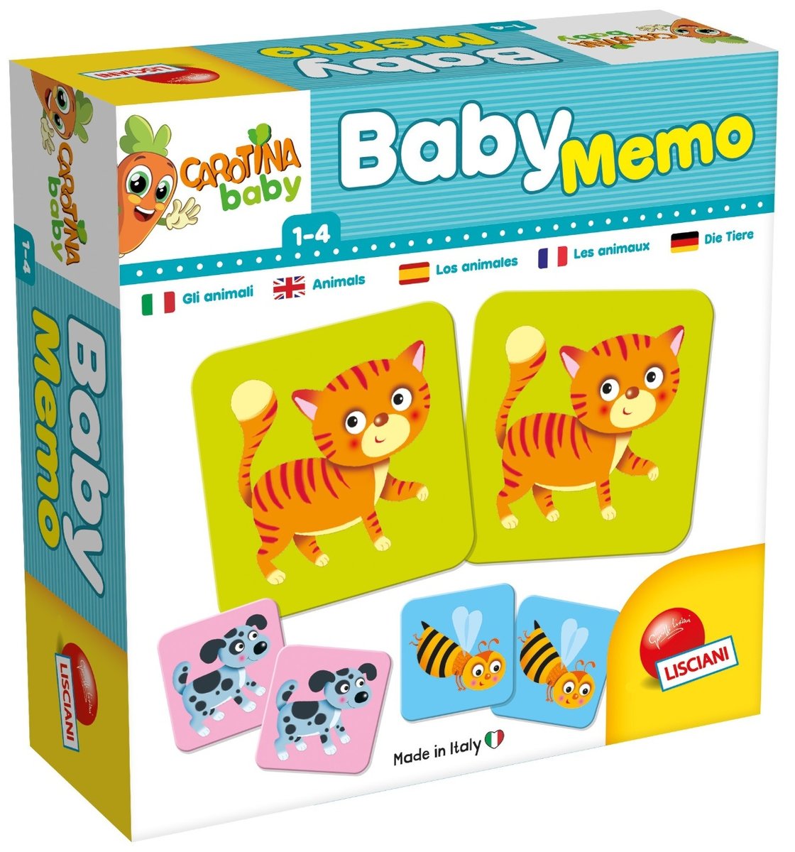 Carotina Baby, Lisciani, gra planszowa