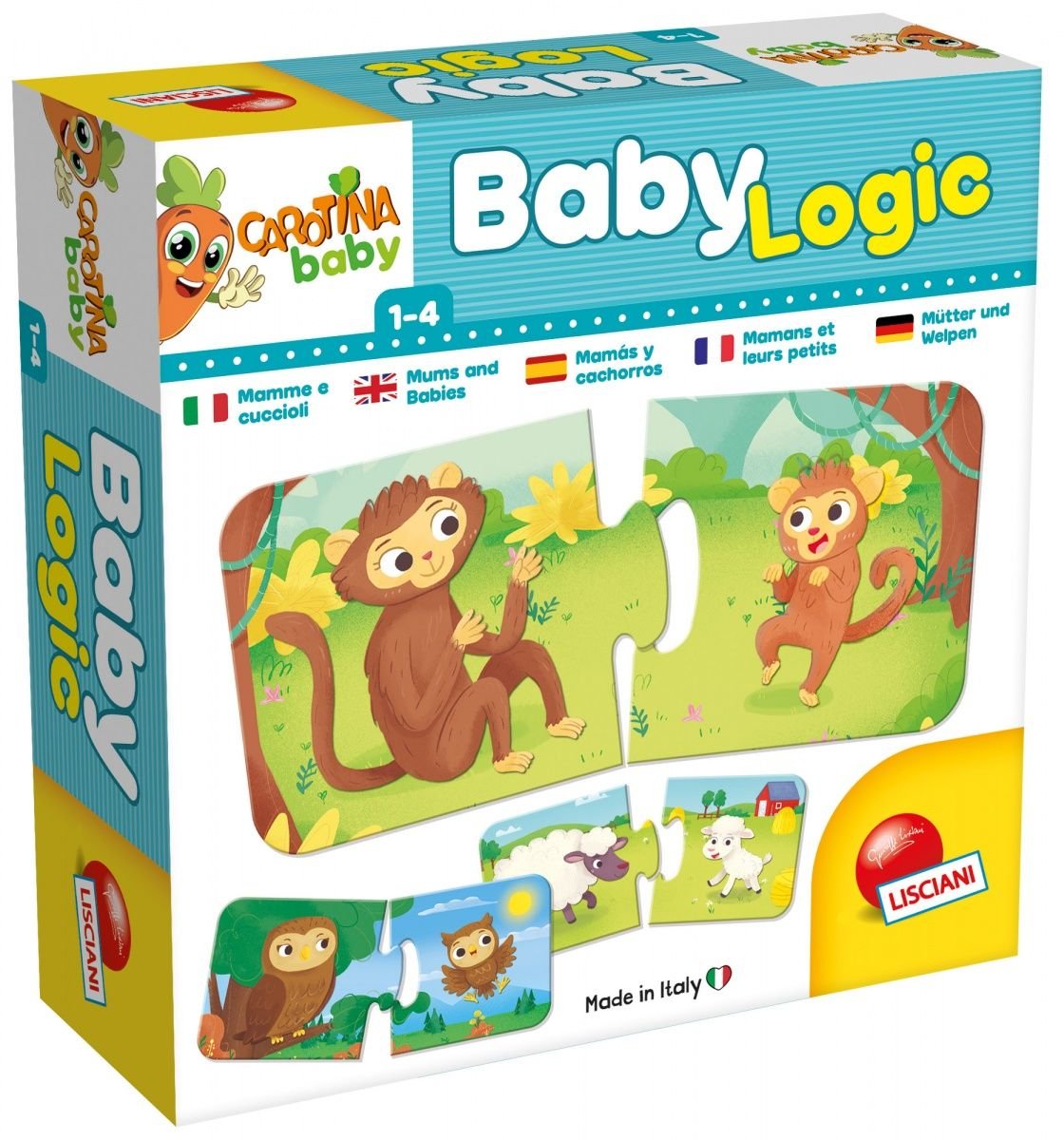 Carotina Baby, Lisciani, gra planszowa