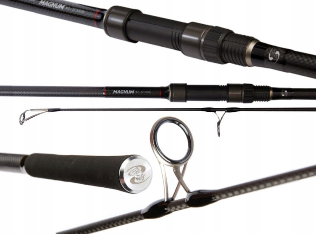 DAIWA Ninja X Carp 13ft 3.50lb – 3 Sections, Action Progressive, Carbone HMC+, Anneaux Seaguide – Canne à Carpe De Voyage Robuste Et équilibrée
