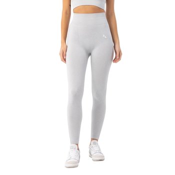 Carpatree Legginsy Bezszwowe Damskie/panie Blaze Melange (XL 8,5-9 / Popielaty) - Carpatree