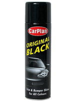 CarPlan Original Black Aerosol Preparat do nabłyszczania plastików 500ml CarPlan