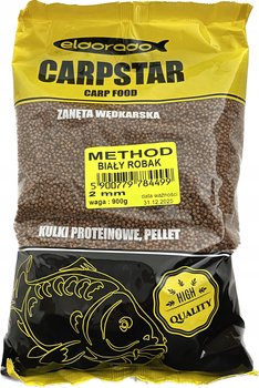 Carpstar Feeder Method Pellet 900G 2Mm Biały Robak - Inna marka