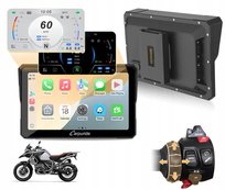 Carpuride W702BS ekran motocyklowy 7'' BMW Carplay/Android Auto WiFi