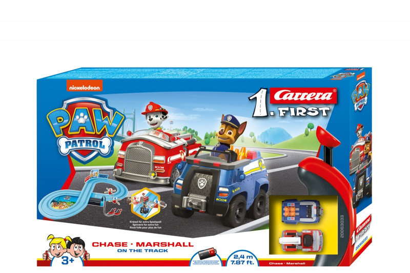 Carrera First, tor wyścigowy, Psi Patrol On the Truck, 2,4 m