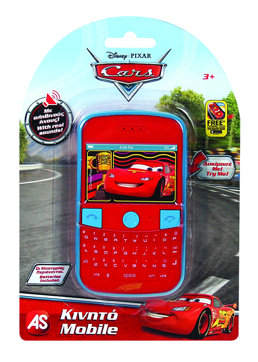 Фото - Інтерактивні іграшки Cars, zabawka interaktywna Telefon Komórkowy