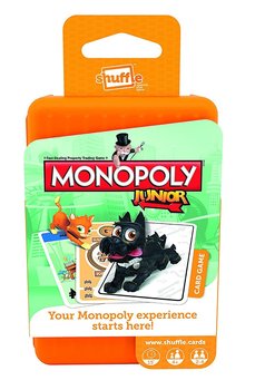Cartamundi, gra karciana Shuffle monopoly junior