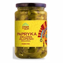 Casa Del Sur, papryka zielona jalapeno krojona, 340g