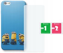 Case Etui Do Iphone 6 Plus - Minionki+Szkło C060